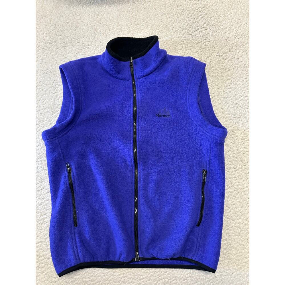 Vintage 1990s Marmot Mens Fleece Vest Medium